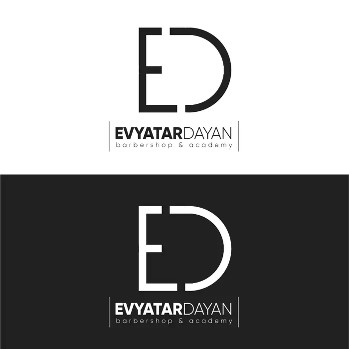 עיצוב לוגו – Evyatar Dayan Barbershop