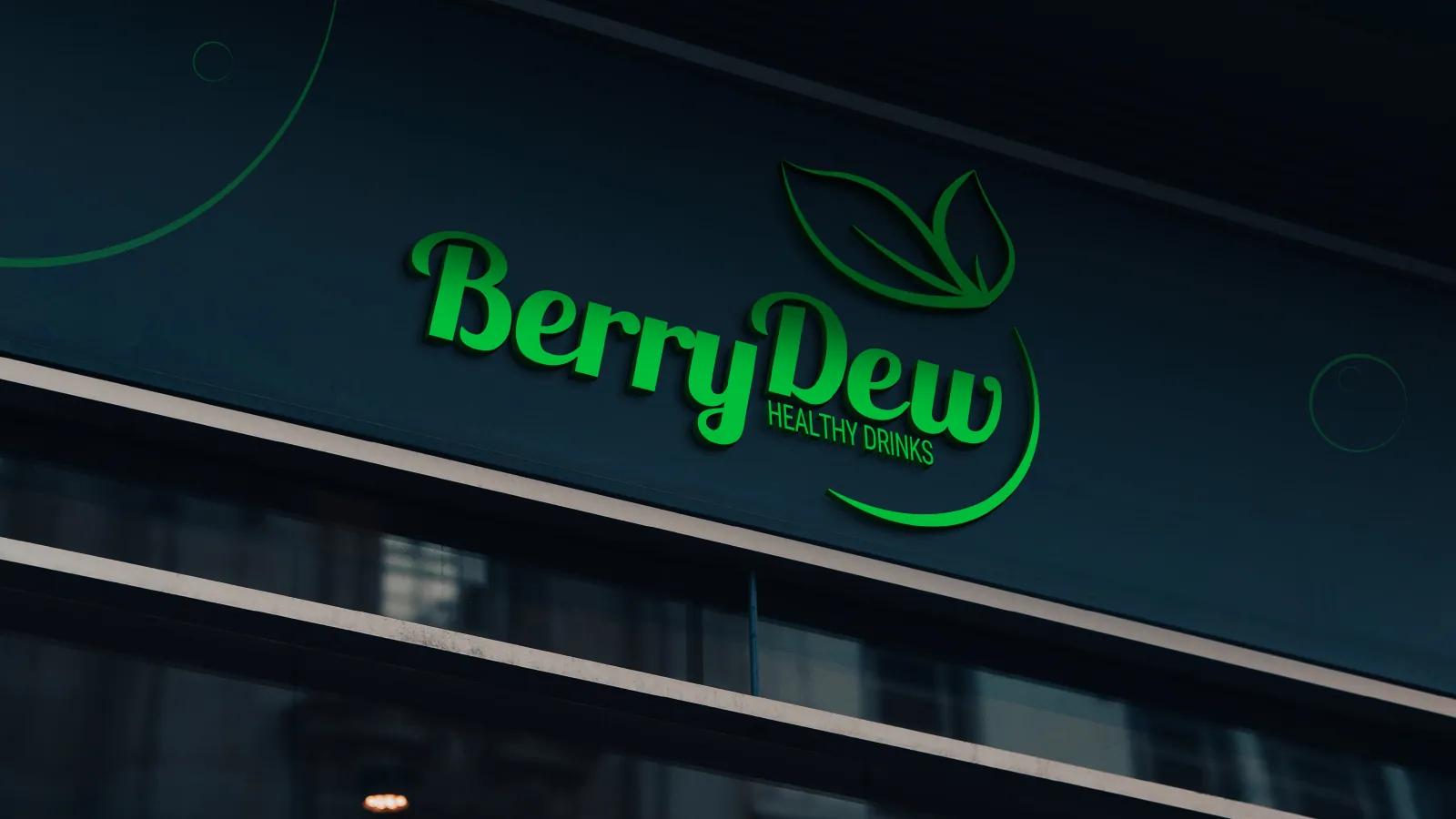 Berry Dew – שילוט חזית